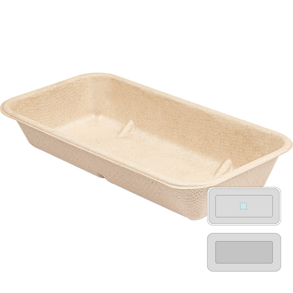 Plateaux "Bionic" Bagasse